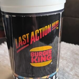 1993 Burger King Last Action Hero Cup Vintage